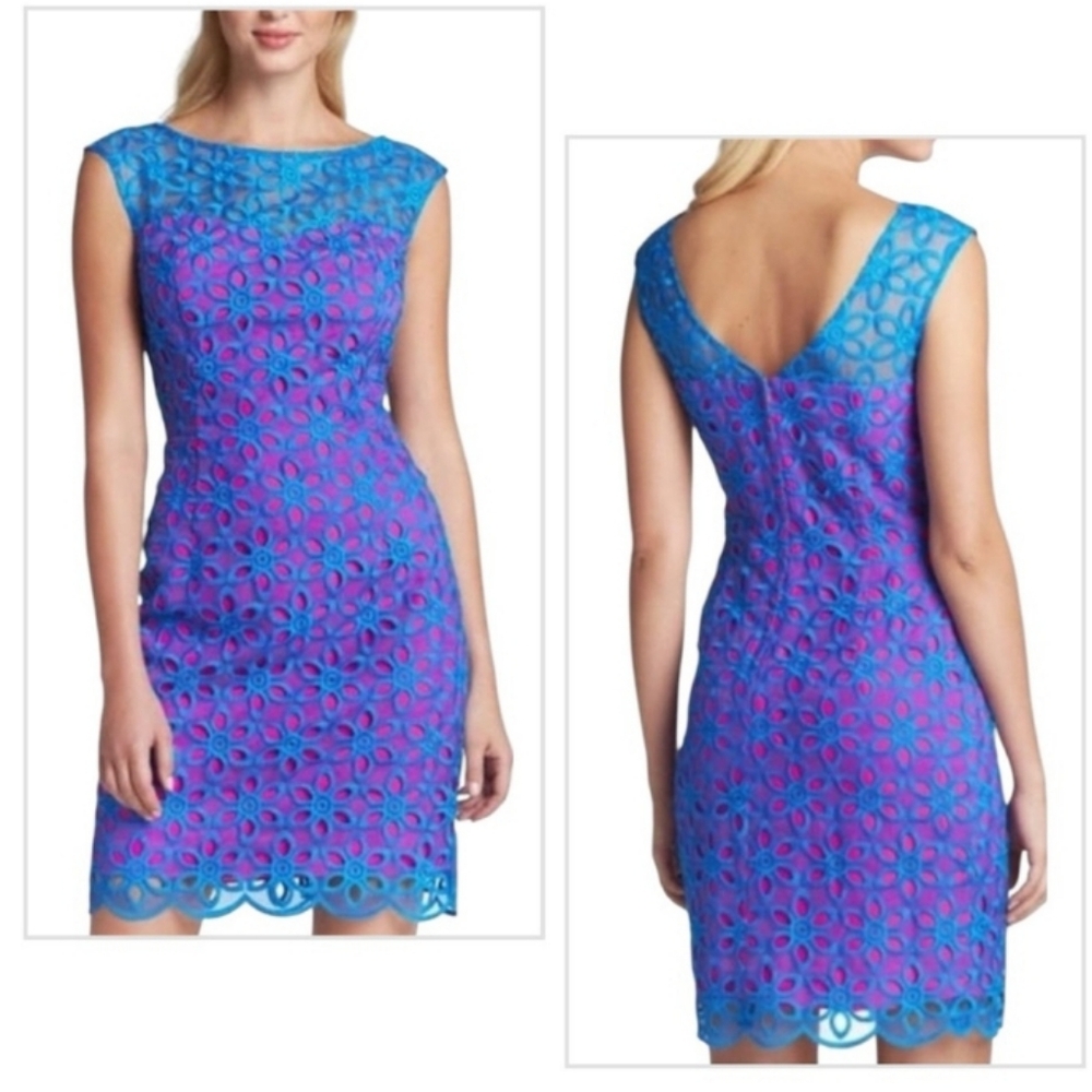 Lilly Pulitzer Lace Dress, Womens Size 4 - Picture 9 of 9